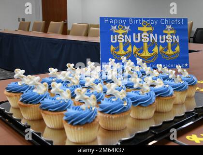 Naval Information Forces Chief’s Mess celebrated the 129th birthday of the rank of Chief Petty Officer. The Chief’s Mess deckplate leadership, technical experience, and ownership help make our U.S. Navy the world’s finest fighting force. Stock Photo