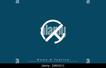 Alphabet letters Initials Monogram logo OH , HO Stock Vector