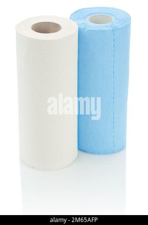two roll of toilet towel Stock Photo