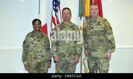 Brig. Gen. Andrew Rohling (center), U.S. Forces Afghanistan Deputy ...