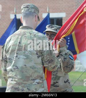 Maj. Gen. Rodney Faulk (right), Commanding General Of The Army Reserve 