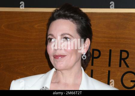 Empire of Light Los Angeles Premiere at the Samuel Goldwyn Theater on December 1, 2022 in Beverly Hills, CA Featuring: Olivia Colman Where: Beverly Hills, California, United States When: 01 Dec 2022 Credit: Nicky Nelson/WENN Stock Photo