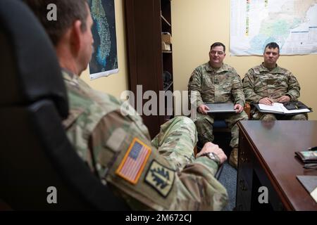 Sgt. 1st Class Andrew Cozad, a public affairs chief with the 305th ...