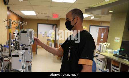 Staff Sgt. William Oliphant, a 68WF2, flight paramedic assigned to ...