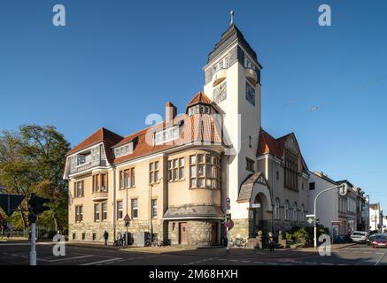 Krefeld, Ortsteil Fischeln, Rathaus, 1910 von Arno Eugen Fritsche erbaut Stock Photo