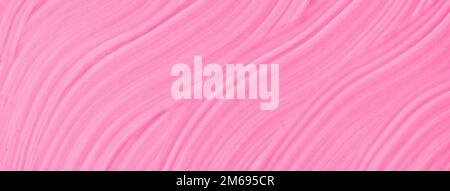 Abstract fluid art background light pink colors. Liquid marble. Acrylic painting on canvas with rose gradient. Watercolor backdrop with wavy lilac pat Stock Photo