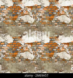 Grungy wall Stock Photo