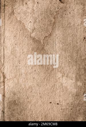 Old collapsing paper with cracks and scratches Stock Photo