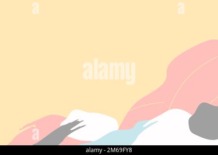 Abstract topographic patterned background vector Stock Vector