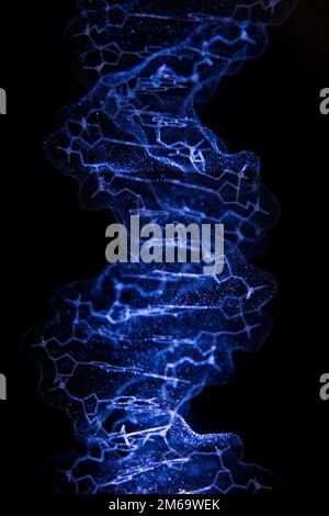 DNA crystal structure Stock Photo