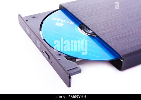 Dvd-rom isolated Stock Photo