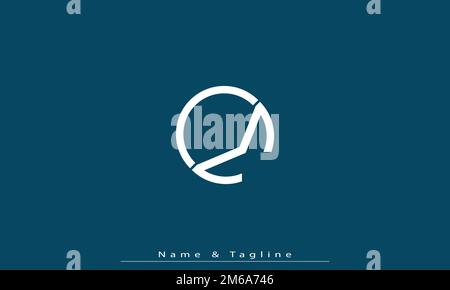 Alphabet letters Initials Monogram logo OM , MO Stock Vector