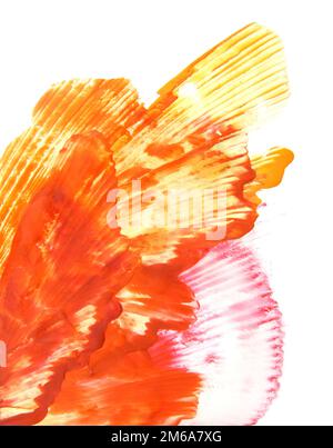 Abstract hand drawn paint background Stock Photo