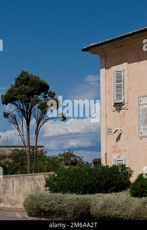 Napoleons domicile on the island o Elba Stock Photo