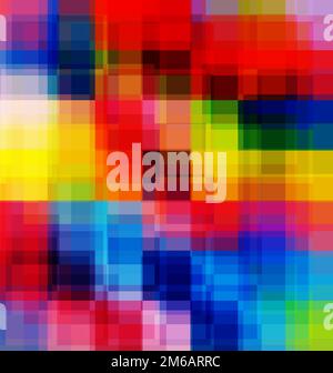Abstract multicolored overlay background Stock Photo