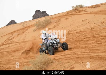 156 TUMA Zdenek (cze), Barth Racing Team, Yamaha, Quad, action during the Stage 3 of the Dakar 2023 between Al-'Ula and Haïl, on January 3rd, 2023 in Haïl, Saudi Arabia - Photo Gigi Soldano / DPPI Stock Photo