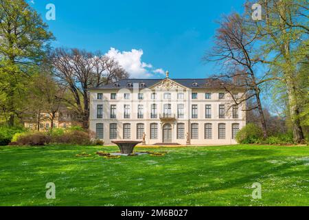 Summer Palace in Greiz Park, Greiz, Thuringia, Germany Stock Photo