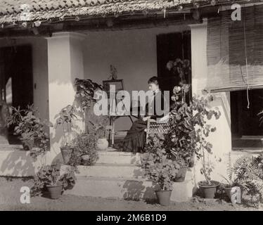 Old British Raj era building on The Ridge, Shimla, Himachal Pradesh ...