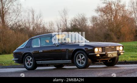 1971 classic British Jensen Interceptor car Stock Photo