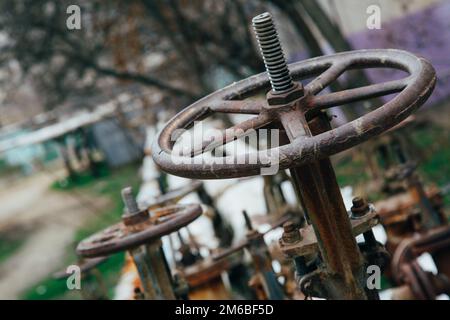 Industrial tap water pipe and valve Stock Photo - Alamy