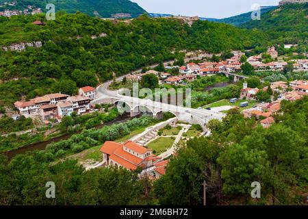 Veliko Tarnovo in Bulgaria Stock Photo