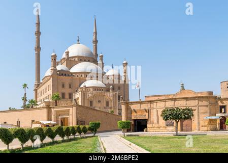 Cairo, Egypt; January 3, 2023 -The Mosque of Muhammad Ali, Cairo, Egypt Stock Photo