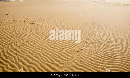 Textured sea sand Stock Photo