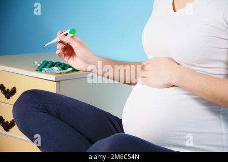 Pregnant woman Stock Photo