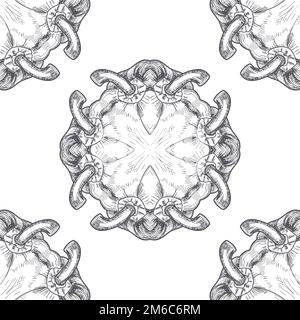 Seamless tileable background pattern Stock Photo