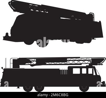 Fire Engine Vector Stock Vector