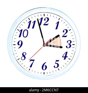 Daylight Saving Time. USA time zone 2017. Stock Photo