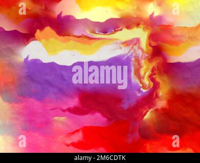 Abstract background made from Play Clay. Stock Photo