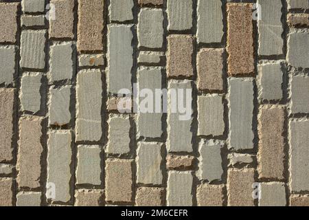 Texture of stone. Stone in wall. Details of building. Stock Photo