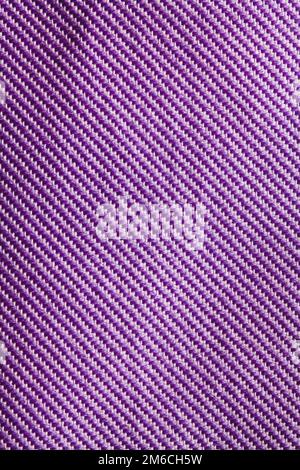 Texture of purple fabric from polyester Stock Photo