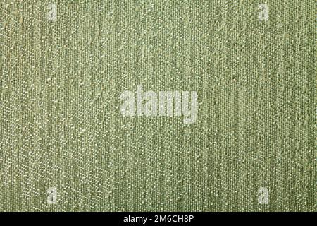 Texture of green synthetic fabric Stock Photo