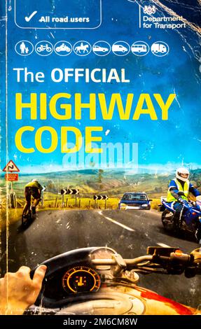 The Official Highway Code Book by Driving Standards Agency. Worn paperback. 2015 Stock Photo