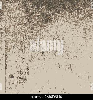 Grunge beige distressed textured background Stock Vector