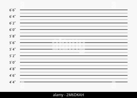 Police lineup, mugshot background. Blank form for design and collage ...