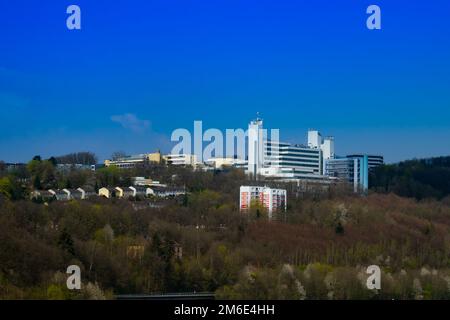 University of Siegen Adolf Reichwein Campus close view Stock Photo