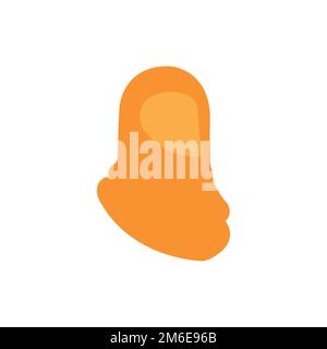 Finger icon. Simple style social media poster background symbol. logo design element. T-shirt printing. Vector for sticker. Stock Vector