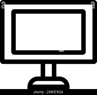 The tv show icon. Television and telly, telecasting, broadcast symbol ...