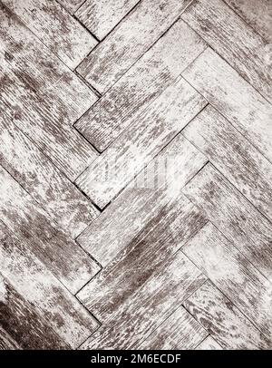 Vintage parquet floor. Nice grunge texture. Stock Photo