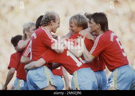 Carte autographe Dieter Hoeness Bavière Munich 1984-85 2ème carte