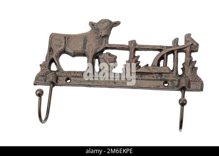 Wrought iron objects of various kinds. Souvenirs. Gift. Home decor items Stock Photo