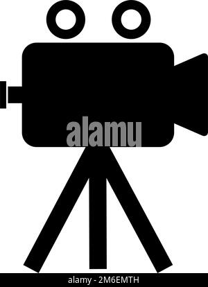 Cinematography camera icon simple vector. Video film. Festival frame Stock  Vector Image & Art - Alamy