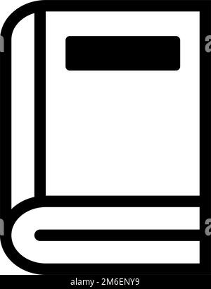 Simple book icon. Textbook icon. Editable vector Stock Vector Image ...