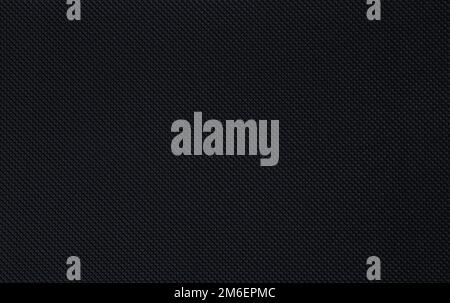 Black plastic material seamless background and texture Horizontal. Stock Photo