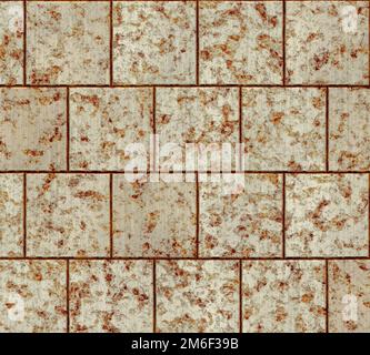 Background is the texture of the tile. The pattern and texture of the tile is construction. Stock Photo