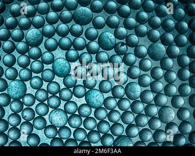 Glass balls background texture of glass balls. Stock Photo