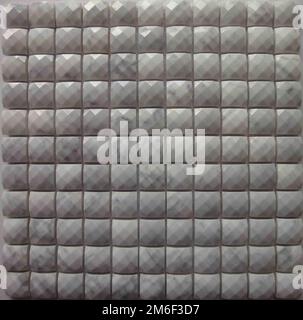 Background is the texture of the tile. The pattern and texture of the tile is construction. Stock Photo